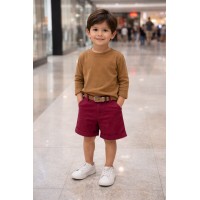 Bermuda Sarja com Elastano - BOY0BER0S002