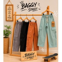 Calça Baggy street- BOY0CG0A01