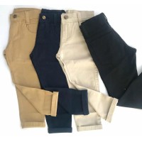 Calça Brim com elastano - BOY0CB001