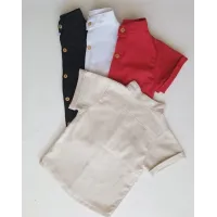 Camisa Linho Panamá Gola Padre - BOY0CM001