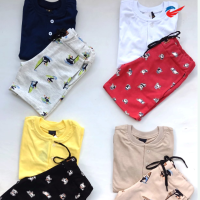 Conjunto Moletom Bermuda & Camiseta - BOYMAN-CONJ0MM010