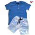 Conjunto Moletom Bermuda & Camiseta - BOYMAN-CONJ0MM010