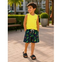 Conjunto Tactel + regata malha 100% algodão - BOY0COJ0L62